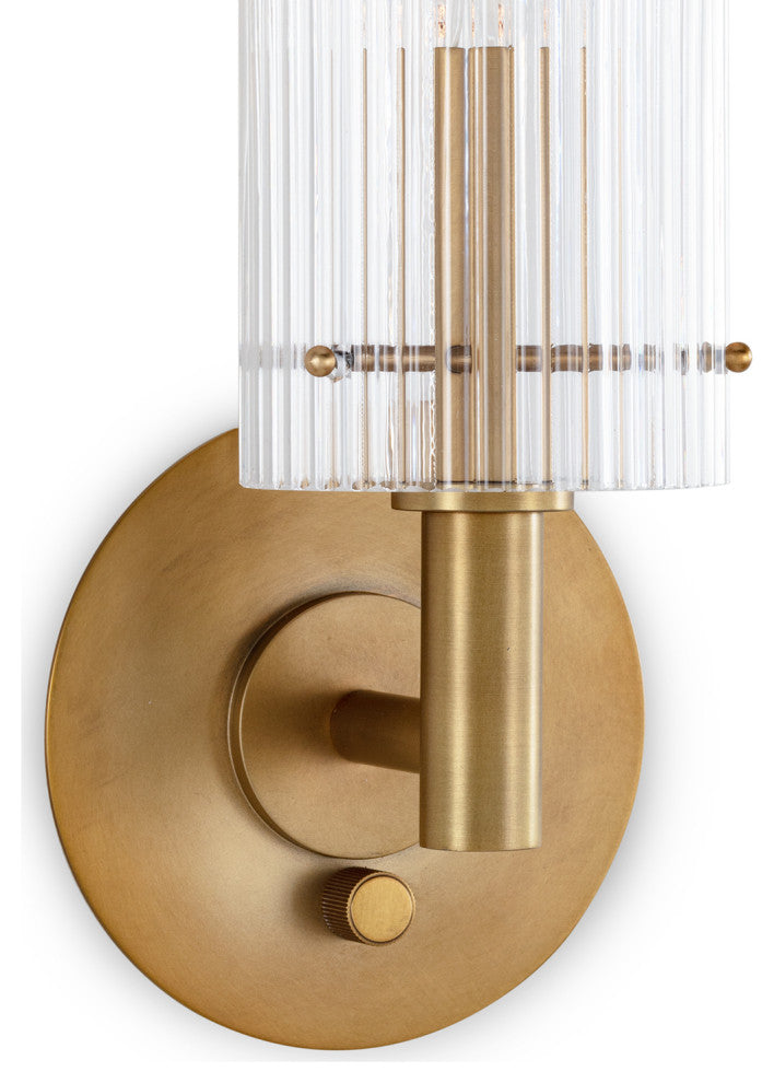 Regina Andrew Dixie Sconce, Brass