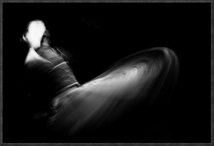 "Twister Ii" Framed Canvas Giclee by Ahmed Abdulazim, 19x13"