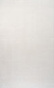 Haze Solid Low-Pile Runner Rug, Cream, 9 X 12