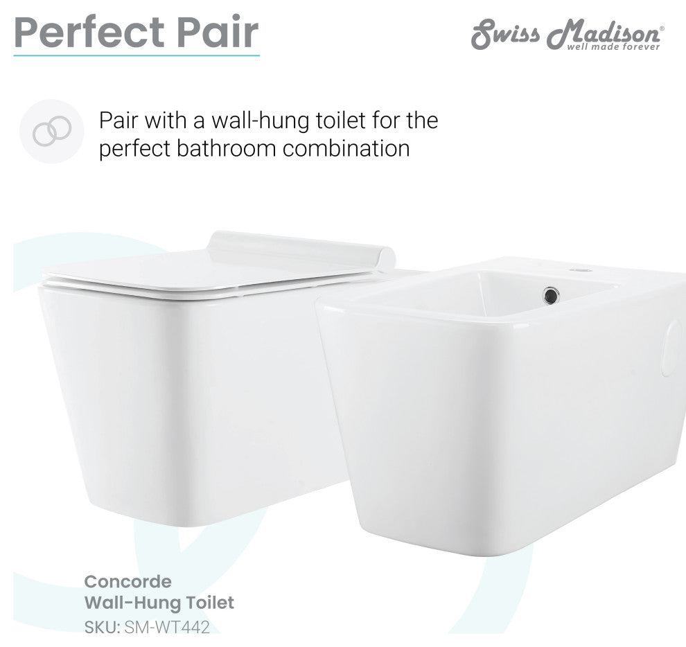 Concorde Wall Hung Bidet