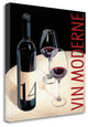 "Vin Moderne V" By Marco Fabiano, Giclee Print on Gallery Wrap Canvas
