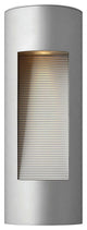 Hinkley Luna Medium Wall Mount Lantern, Titanium