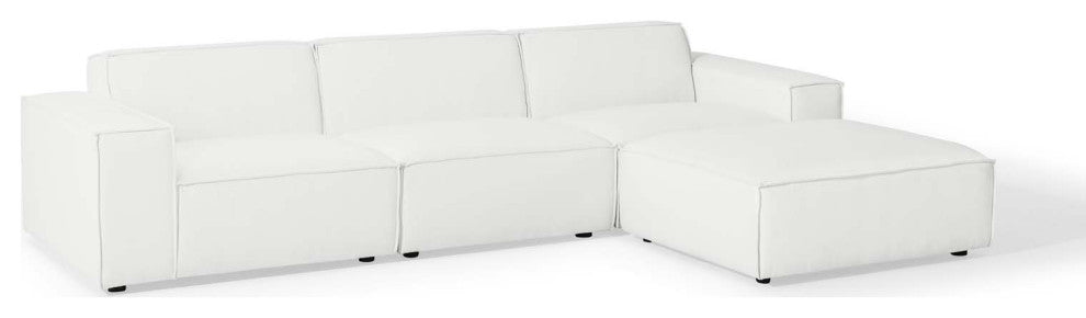 Restore 4-Piece Sectional Sofa - White