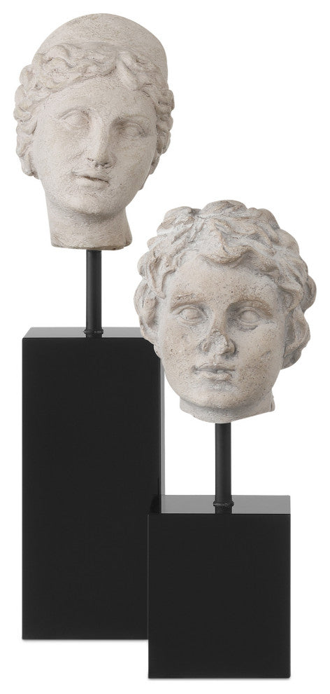 Venus Head on Stand, 2-Piece Set