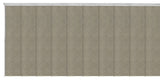 Nilo 10-Panel Track Extendable Vertical Blinds 120-218"W