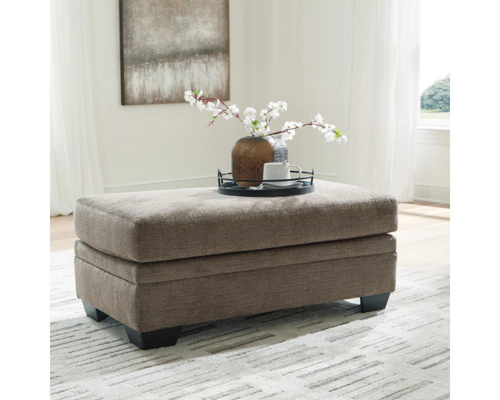 Stonemeade Brown Ottoman