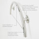 30" Half-Moon Curved Shower Grab Bar With Towel Bar, Polished Stainless