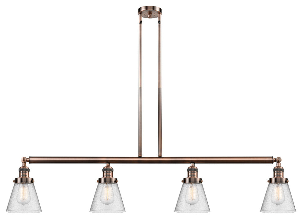 Innovations 214-Ac-S-G64-Led 4 Light Dimmable Led 48" Adjustable Island Light