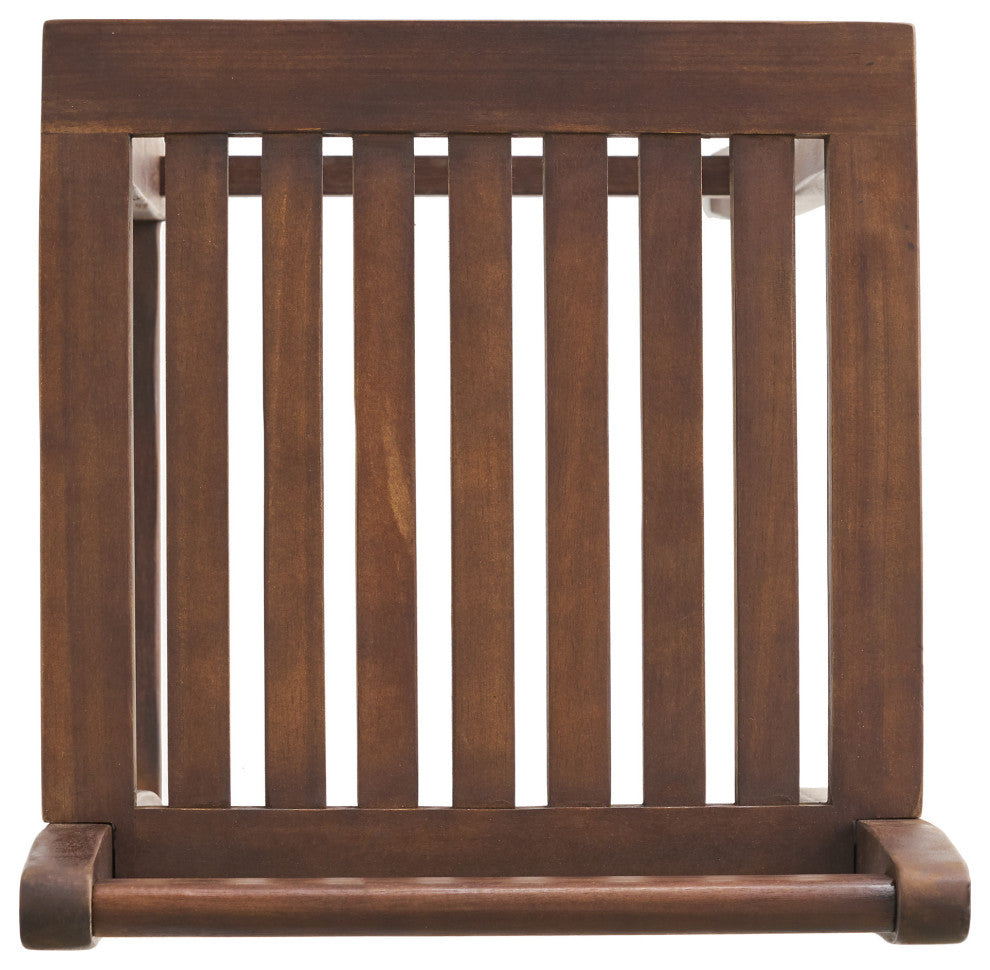 GDF Studio 3-Piece Catrina Mahogany Stained Wood Bar Stool Bar Set