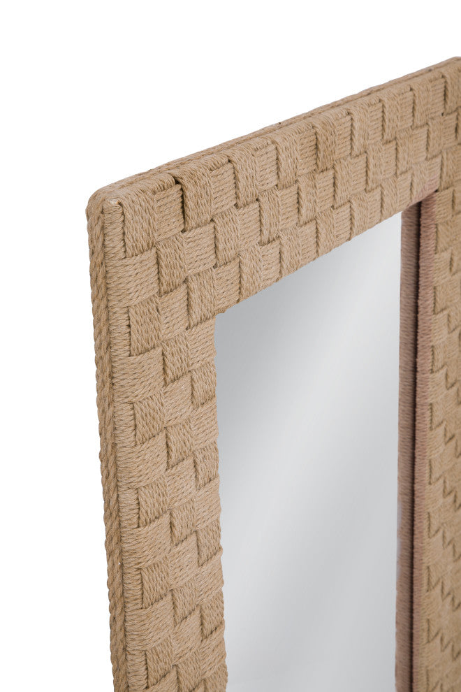 Darlington Wall Mirror - Brown