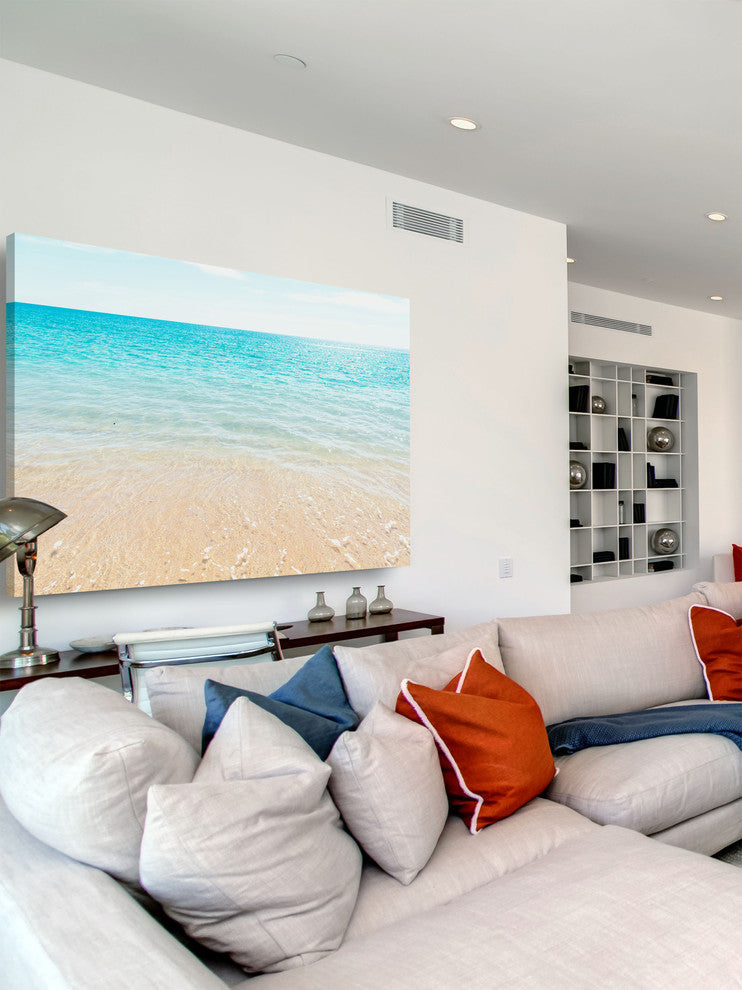Marmont Hill, "Shimmer" by Morgan Hartley Painting on Wrapped Canvas, 24x16