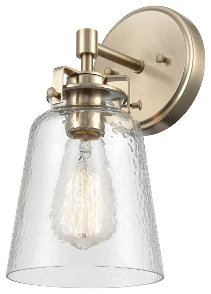 Millennium Lighting 4411 Amberose 12" Tall Bathroom Sconce - Matte Black