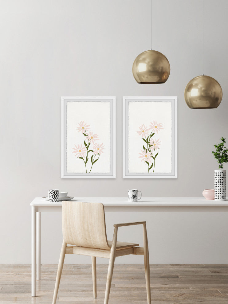 Happiness Blooms Diptych, Set of 2, 16x24 Panels