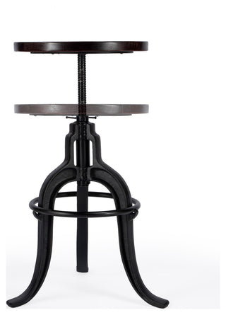 Butler Industrial Chic Iron Revolving Bar Stool