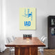 "IAD Washington Poster 1" Fine Art Print