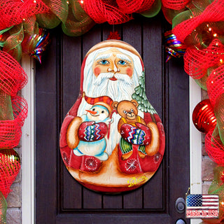 Santa Doll Door Hanger