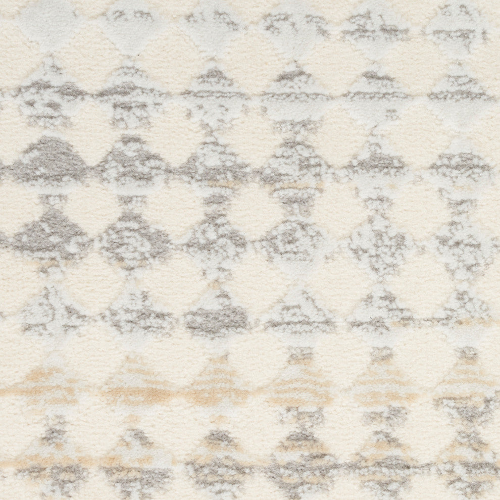 Calvin Klein CK950 Rush 8' x 10' Ivory Multicolor Modern Indoor Area Rug