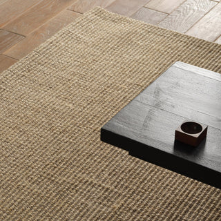Jaipur Living Laney BHN02 Handmade Solid Tan Area Rug, 9'6"x13'6"