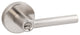 Marin Entry Door Lever, Satin Nickel