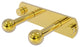 Prestige Skyline 2 Position Multi Peg, Polished Brass