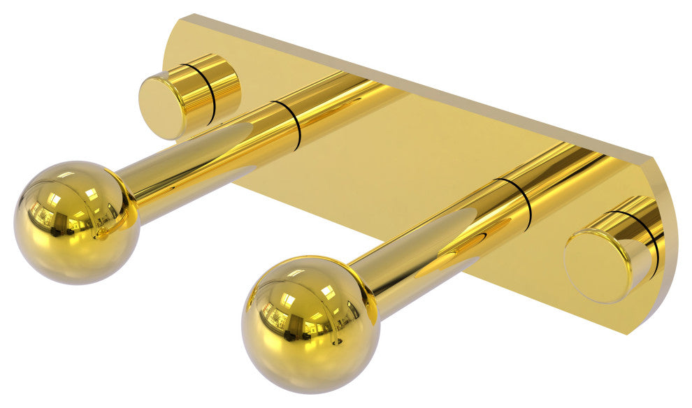 Prestige Skyline 2 Position Multi Peg, Polished Brass