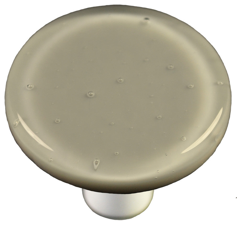 Deco Gray Knob Round, Alum Post
