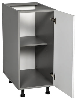 9 Base Cabinet High Single Door with White Gloss door
