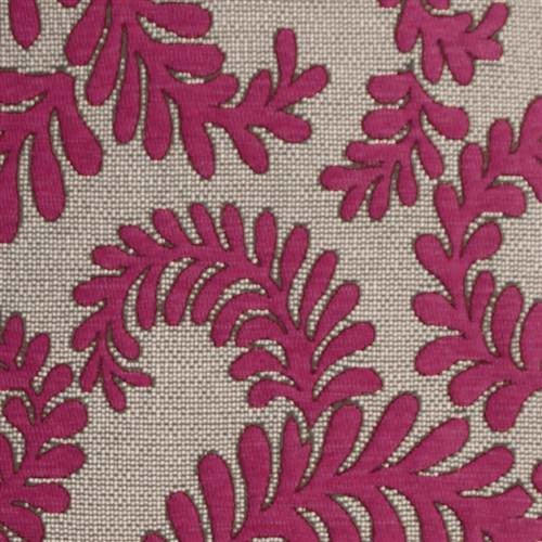 Pillow Decor - Brackendale Ferns Pink Rectangular Throw Pillow