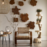 Uttermost Kalani Teak Wall Art Set/3