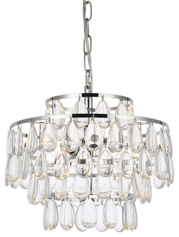 Murphy 14" Pendant, Chrome