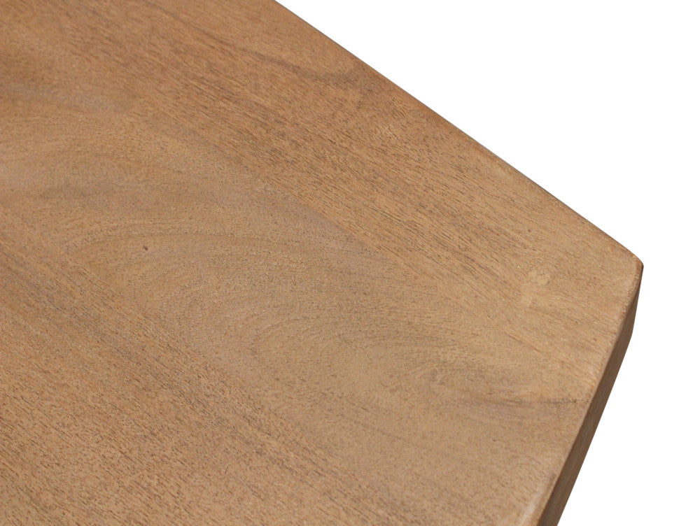 Logan 82" Dining Table in Natural Finish