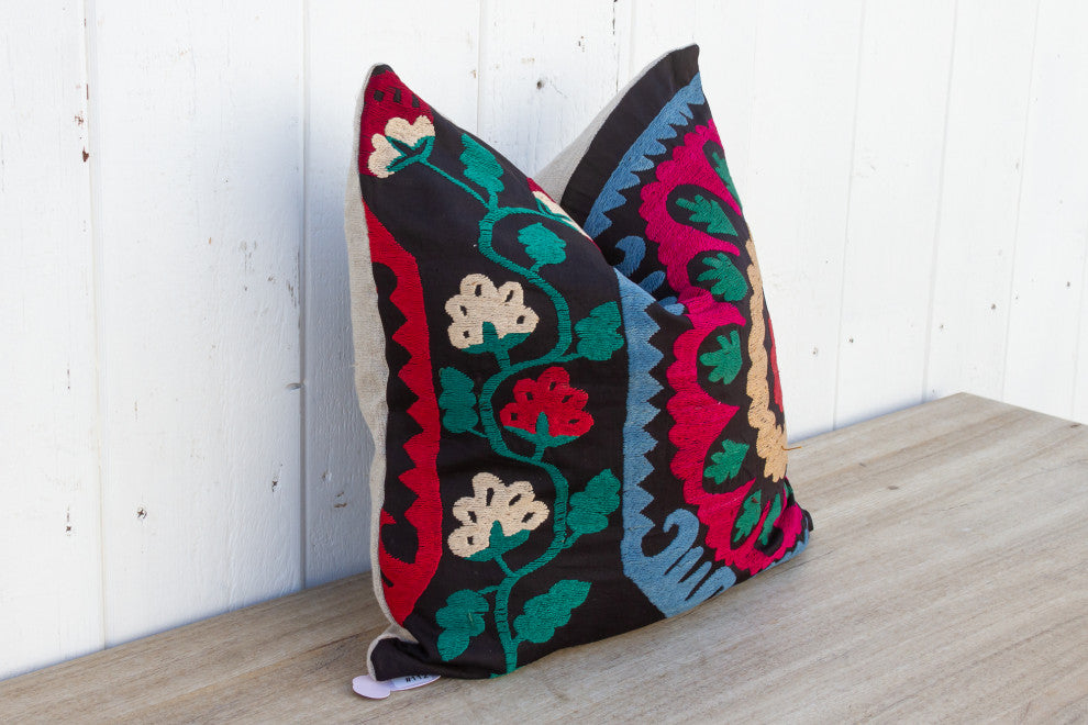 Taara Vintage Suzani Square Pillow