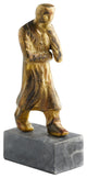 Epicurus Sculpture, Gold