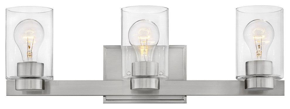 Hinkley Miley Three Light Bath 5053BN-CL