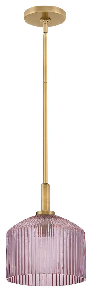 Lark Lisette Small Pendant, Lacquered Brass