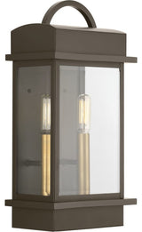 Santee 2-Light Small Wall Lantern, Antique Bronze