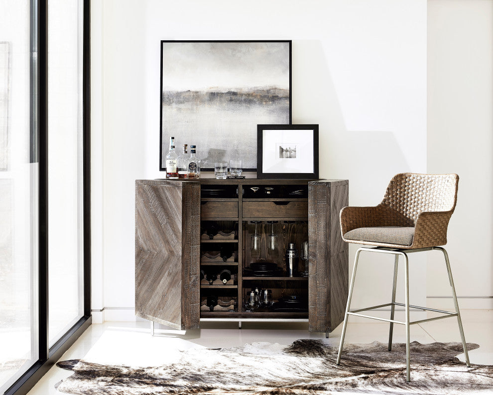 Bernhardt Loft Parkside Bar Cabinet