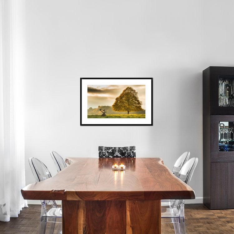 "Untitled" Framed Digital Print by Tudor Amot, 38x25"