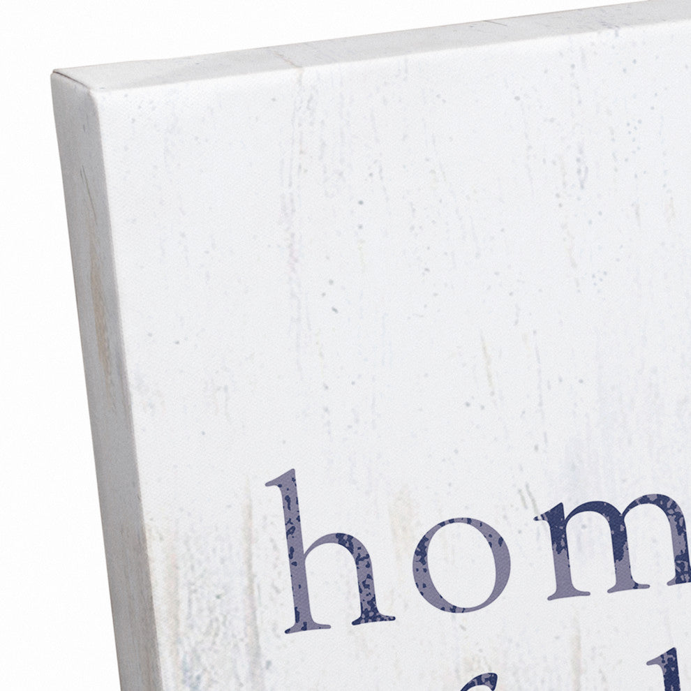 Home of the Free because of the Brave 16x20 Canvas Wall Art