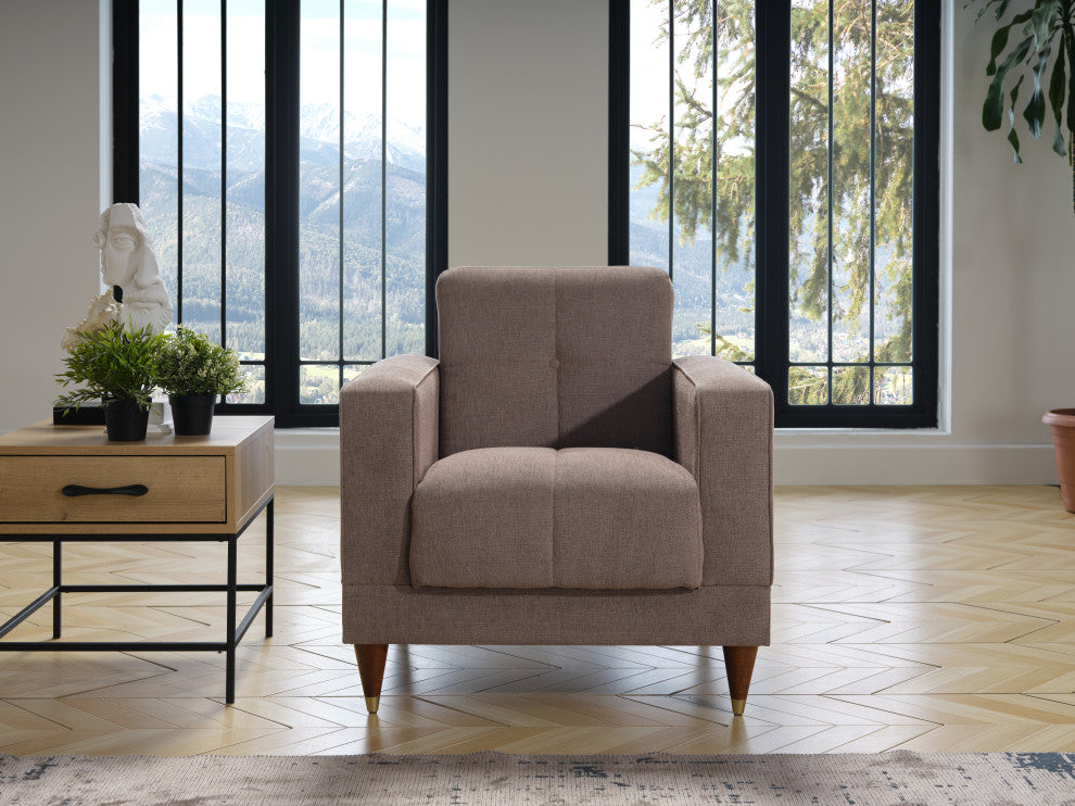Camilla Armchair, Mira Mink