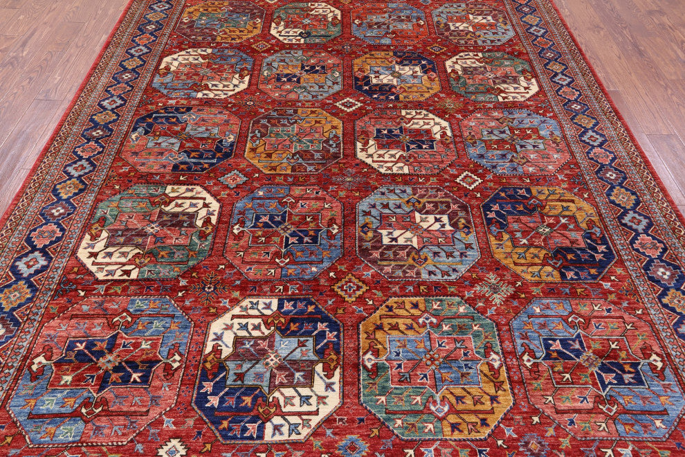 8' 0" X 10' 4" Bokhara Handmade Wool Rug - Q12427
