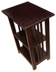Mission 2 Shelf End Table, Espresso