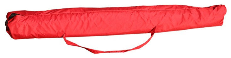 Rainey 9' Pole Umbrella With Carry Bag and Base, Red