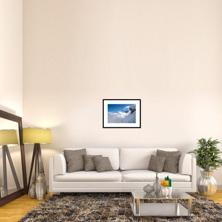 "Lincoln Loop" Framed Digital Print by Tristan Shu, 30x22"