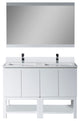 Monaco 48" Double Vanity Set With Mirror