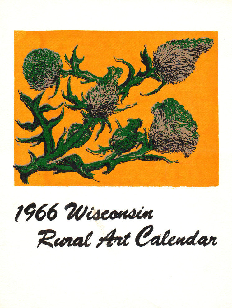 Phyllis Baumgartner, Cirsium Lancealatum, 1966