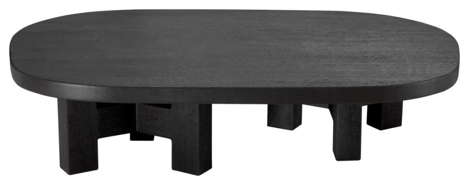 Black Meranti Coffee Table, Eichholtz Libertine
