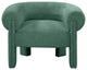 Stefano Upholstered Accent Chair, Green