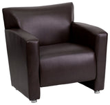 HERCULES Majesty Series Brown LeatherSoft Chair