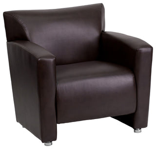 HERCULES Majesty Series Brown LeatherSoft Chair